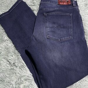 Joseph Abboud Men's Navy Slim Straight Jeans